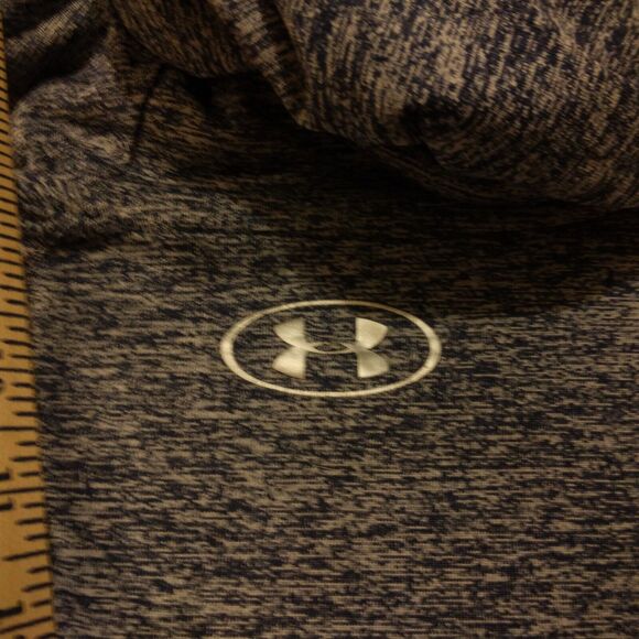 Under Armour hooded tshirt womens XL Xlarge blue long sleeve loose drawstring - Picture 4 of 8
